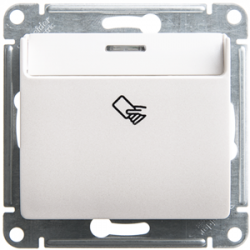 GSL000169 Выключатель карточный Белый - Glossa Schneider Electric
